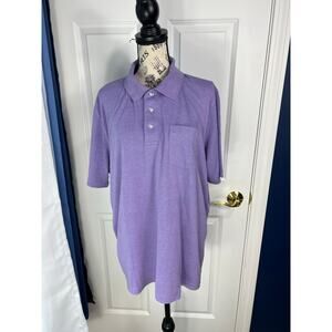 Men's Croft & Barrow Purple Polo Shirt